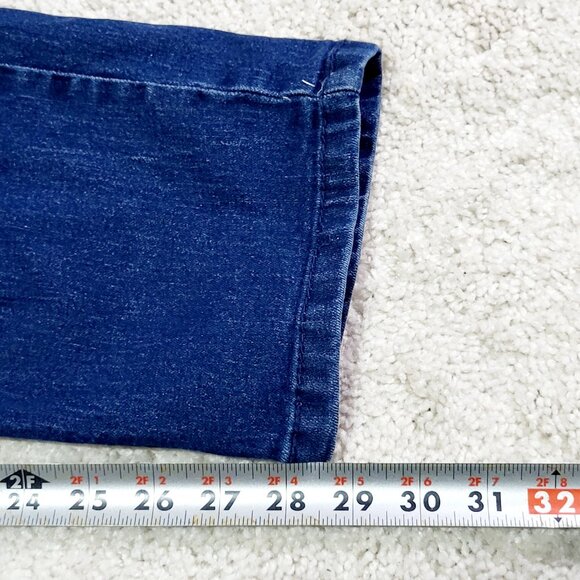 Rugby University Jeans Men 36x30 Blue Straight Comfort Stretch Casual - Picture 8 of 9
